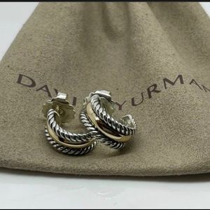 David Yurman Cable Collectibles Hoop Earrings